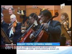 Concert pentru femei însărcinate