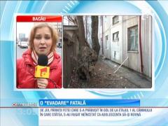 Fata care s-a prăbuşit în gol de la etajul 1 a murit!