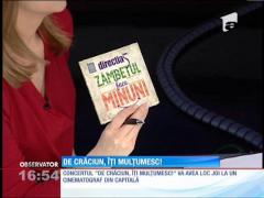 “De Crăciun, îţi mulţumesc!” la Cinema Patria