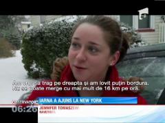 Iarna a ajuns la New York.