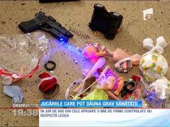 Jucăriile de sub brad ajung ARME ALBE în mâinile copiilor