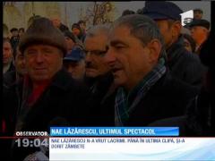 Nae Lăzărescu a fost înmormântat cu onoruri militare