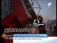 Captură record de cannabis descoperită în incendiu!