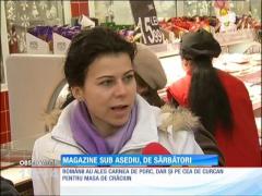 Hipermarketurile sub asediu, de sărbători