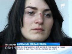 I-a spart nasul cu un coş de cumpărături