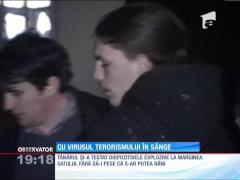 Teroristul din Arad şi-a testat dispozitivele explozive la marginea unui sat