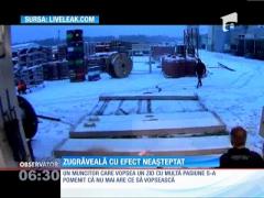 Zugrăveală cu efect neaşteptat