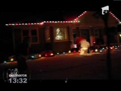 Moş Crăciun, sărituri spectaculoase