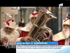 100 de Moşi Crăciun au sărit în ajutorul copiilor suferinzi