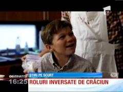 Roluri inversate de Crăciun: bărbatul la cratiţă!