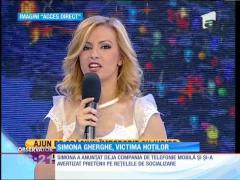 Simona Gherghe a fost victima hoților