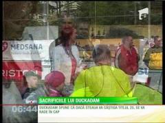 Duckadam spune că dacă Steaua va câştiga titlul 25 se va rade pe cap