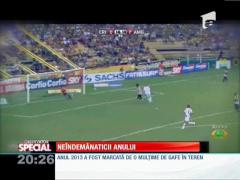 Anul 2013 a fost marcat de o mulțime de gafe în teren