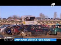 Campionatul de sărituri peste maşini