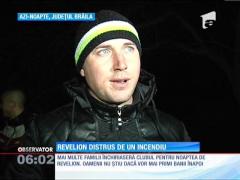 Un club din Brăila a fost distrus de flăcări