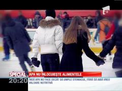 Apa băută în exces ne poate face mai mult rău decât un platou cu sarmale