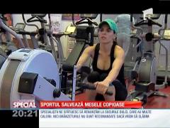 Special! Sportul salvează mesele copioase