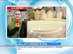 Fără lapte țărănesc în piețe. De ce nu e conform cu normele europene