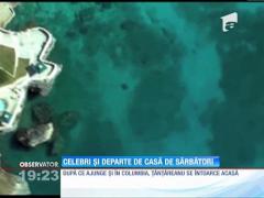 Celebri şi departe de casă de sărbători