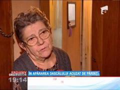 Învățătoarea care voia atenții consistente e apărată de soacră