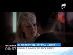 Cine sunt cei mai profitabili actori din lume