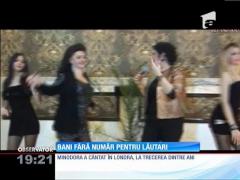 Bani fără număr pentru lăutari