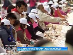 Cozonac URIAŞ în Capitala Mexicului