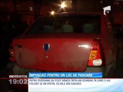 Trei tineri au fost împușcați din cauza unui loc de parcare