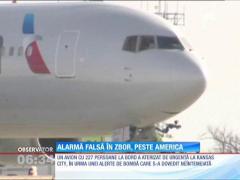 Alarmă falsă cu bombă la bordul unui avion!