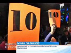 Sute de bătrânei din Georgia au luat parte la un concurs de talente