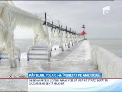 Vârtejul polar a îngheţat jumătate din teritoriul Statelor Unite