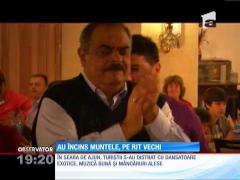 Răsună muzică rusească în Carpaţi! E Crăciunul pe rit vechi, iar ruşii, ucrainienii şi fraţii de peste Prut s-au întâlnit cu Moş Crăciun