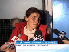 O fetiţă de doi ani a ajuns în comă alcoolică la spital