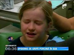 Epidemia de gripă porcină a omorât şapte oameni!