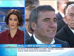 Gigi Becali iese din închisoare!