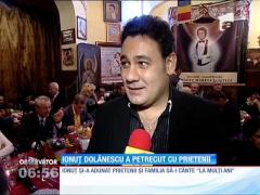 Ionuţ Dolănescu a petrecut cu prietenii şi bunica de 101 ani!