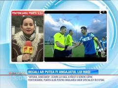 Gigi Becali ar putea fi angajatul lui Hagi