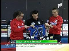 Claudiu Keşeru a îmbrăcat tricoul Stelei