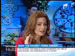 Trupa "The Colors", primul concert