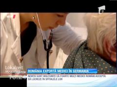 România exportă medici în Germania