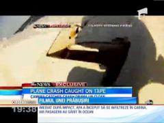 Filmul prabuşirii unui avion