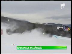 Imagini SPECTACULOASE. Off-road pe gheață și zăpadă