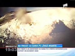 Au trecut cu sania pe lângă MOARTE