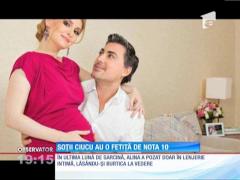 Alina Sorescu a născut o fetiţă de nota 10