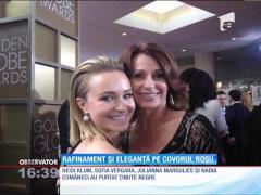 Un designer român a îmbrăcat trei staruri, la Globurile de Aur