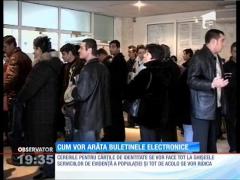 Cum vor arăta buletinele electronice