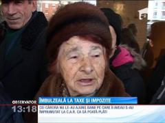 Îmbulzeală la taxe şi impozite