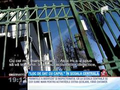 "Loc de dat cu capul" în Şcoala Centrală din Capitală