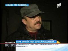 Un copil şi-a pierdut viaţa, după ce a căzut într-o fosă septică