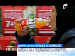 Zahărul în exces ne îmbolnăveşte și sărăcește statul